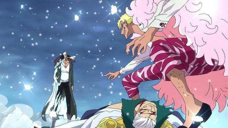 [Teori] Bisakah Doflamingo Mengalahkan Kuzan Kalau Mereka Berduel?