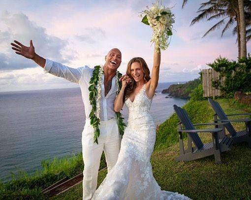 Dwayne Johnson dan istri (instagram.com/laurenhashianofficial)
