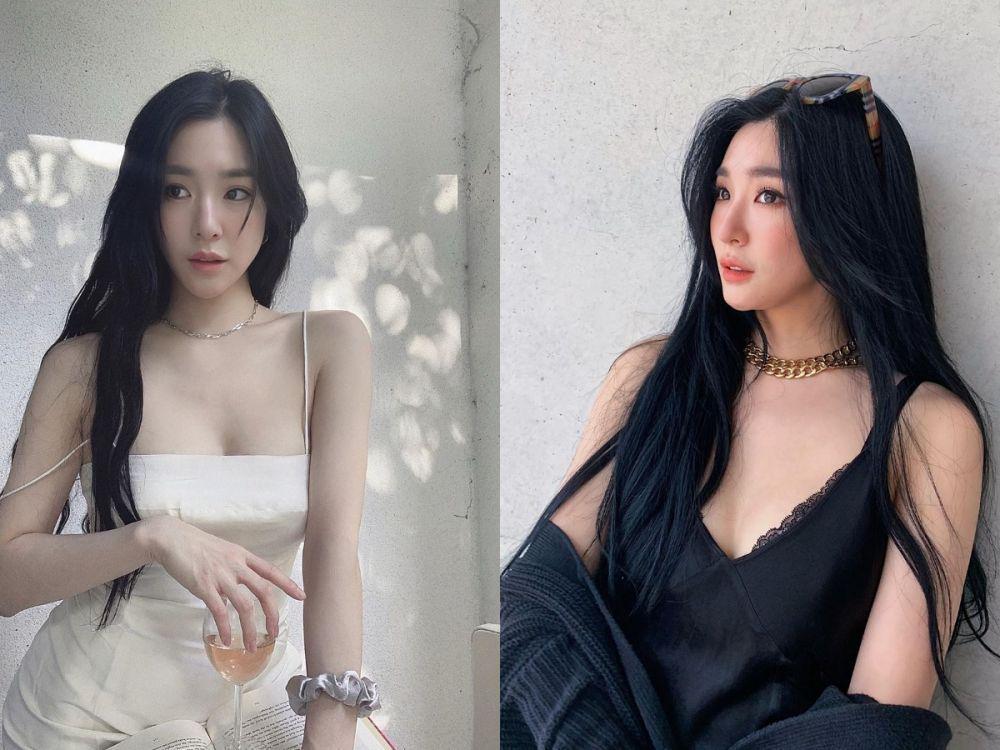 Bak Barbie, 9 Potret Tiffany Young Menawan dengan Rambut Hitam Panjang