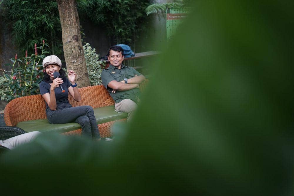 Bincang Konservasi STFJ yang digelar secara daring. (Dok. STFJ)