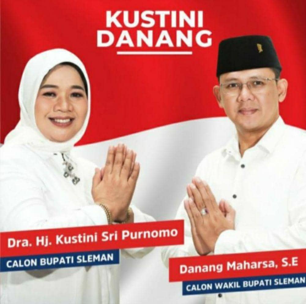 Temani Istri Daftar Cabup, Bupati Sleman Klaim Tak Langgar Aturan