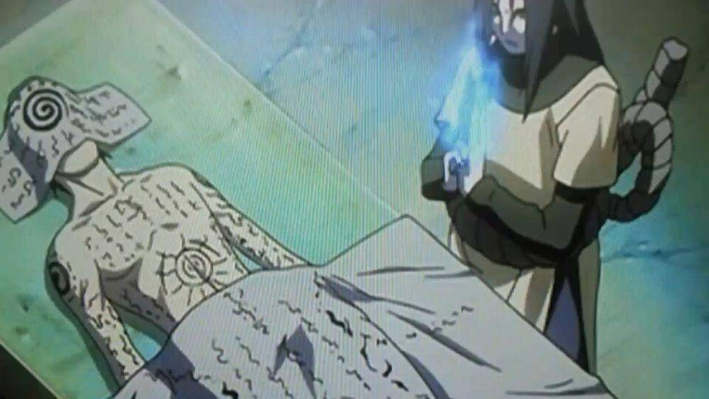 Eksperimen Orochimaru. (Dok. Pierrot/naruto-shippuden)