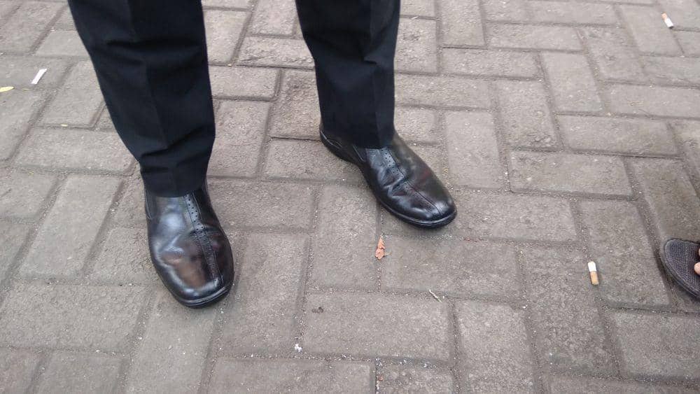 Sepatu milik almarhum Taufik Kiemas yang dikenakan Mas Dhito, IDN Times / istimewa