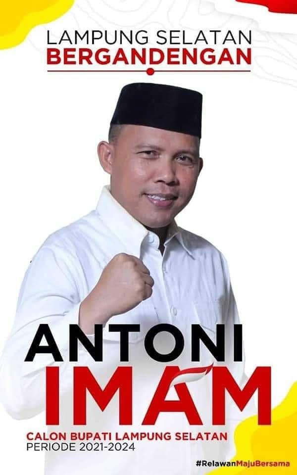 [BREAKING] Antoni Imam, Calon Wakil Bupati Lampung Selatan Positif COVID-19