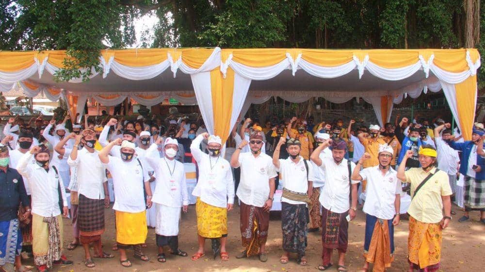 Acara deklarasi Paslon Panji-Budi Sabtu (05/09/2020) (Dok.IDN Times/Istimewa)