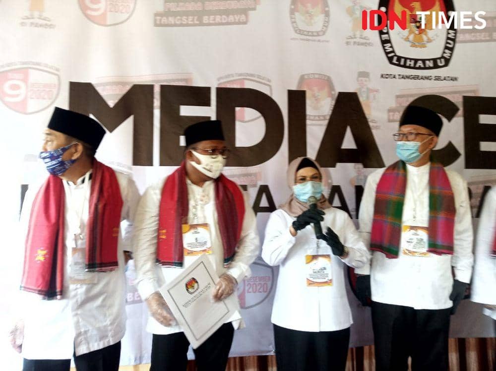 Pendaftar Kedua Pilkada Tangsel Nurazizah-Ruhamaben!
