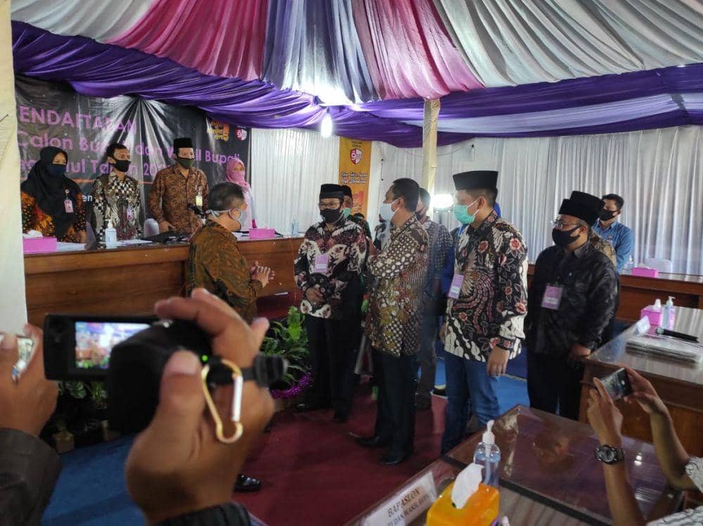 Bapaslon Bupati dan Wakil Bupati Gunungkidul, Mahmud Ardi Widanto (Dok. IDN Times/Istimewa)