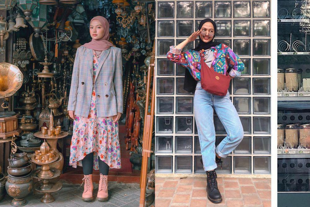 11 Gaya OOTD yang Chic dengan Sepatu Boots ala Selebgram Tasya Kissty