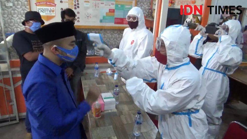 Pasangan Bakal Calon Walikota dan Wakil Walikota Bukittinggi Irwandi - David Chalik (IDN Times/Andri NH)
