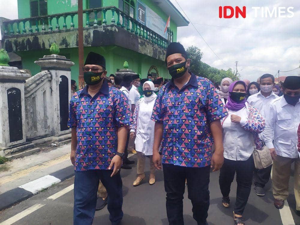 DWS-ACH saat mendaftarkan diri ke KPU Sleman. IDN Times/Siti Umaiyah