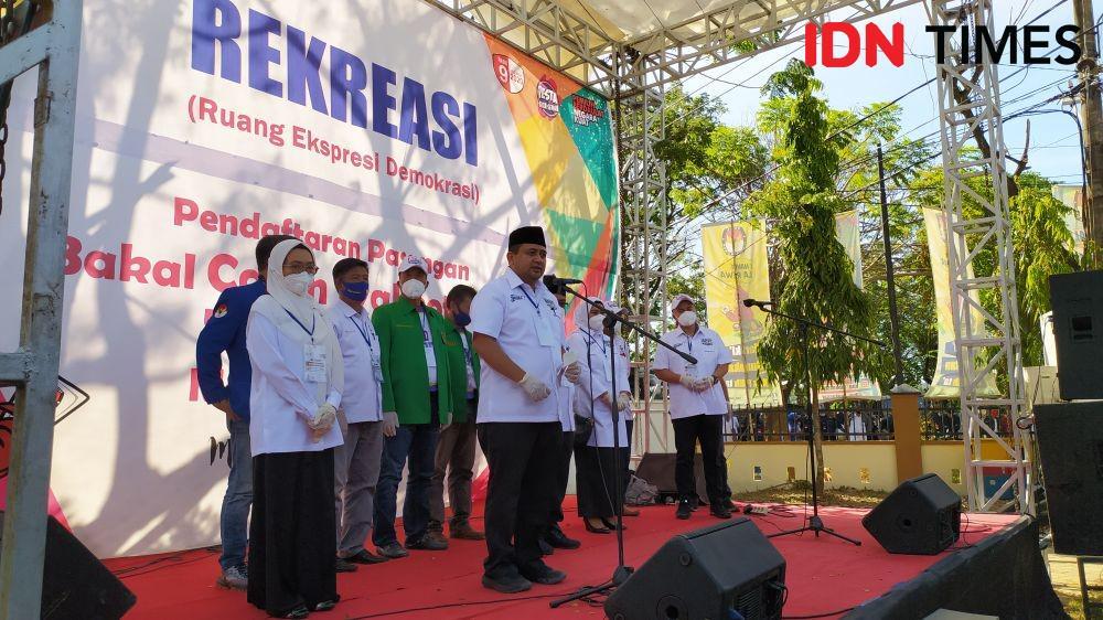 Pilkada Makassar, Dokumen Persyaratan Appi-Rahman Diterima KPU