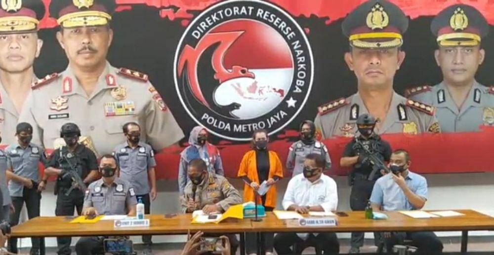 Tangkapan Layar/Polda Metro Jaya