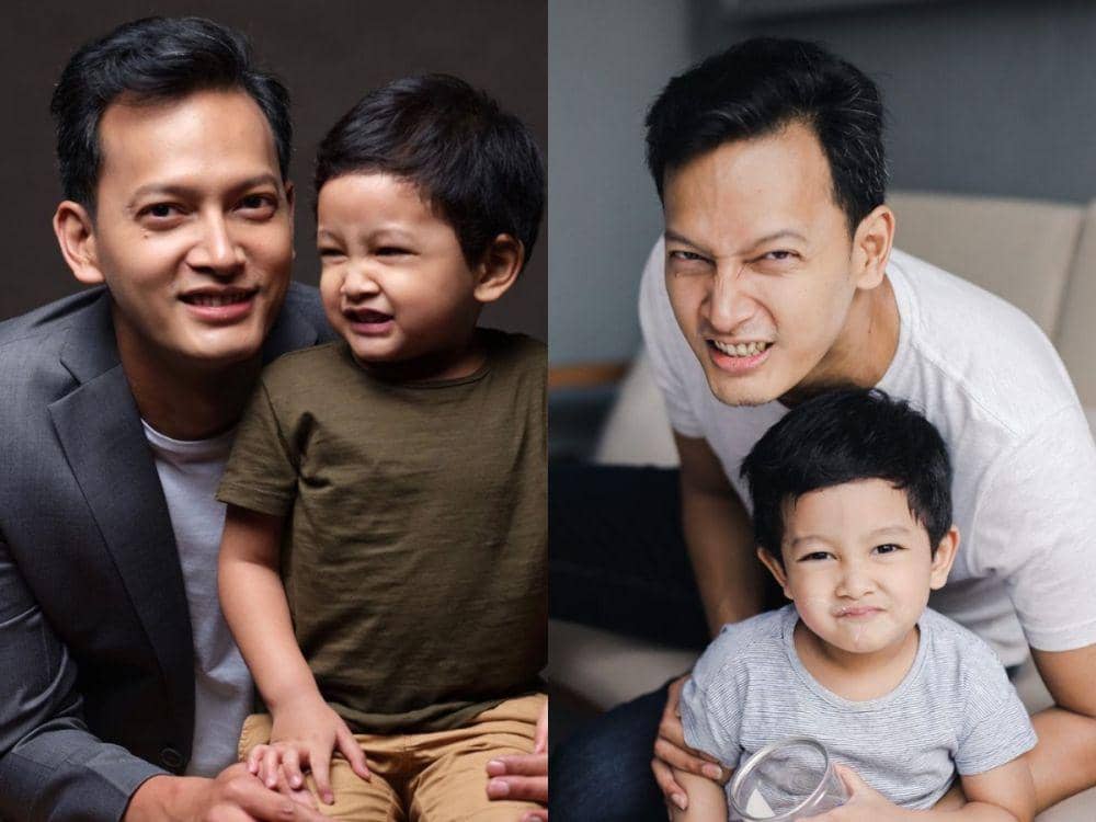 Menanti Anak Kedua, Ini 9 Potret Fedi Nuril Saat Momong Baby Hasan