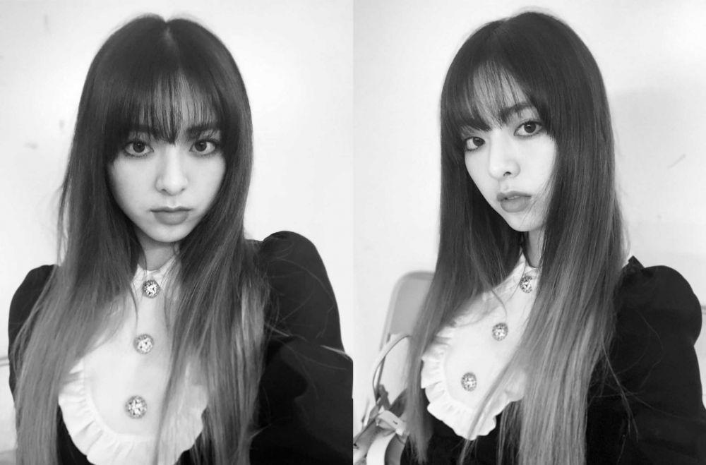 10 Pesona Paripurna Yuna ITZY dalam Konsep Foto Hitam Putih, Memesona!