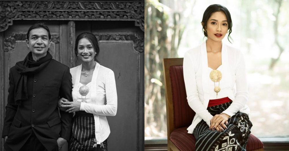 9 Style dan Makeup Faradina Mufti di Pertunangannya dengan Dimas Djay