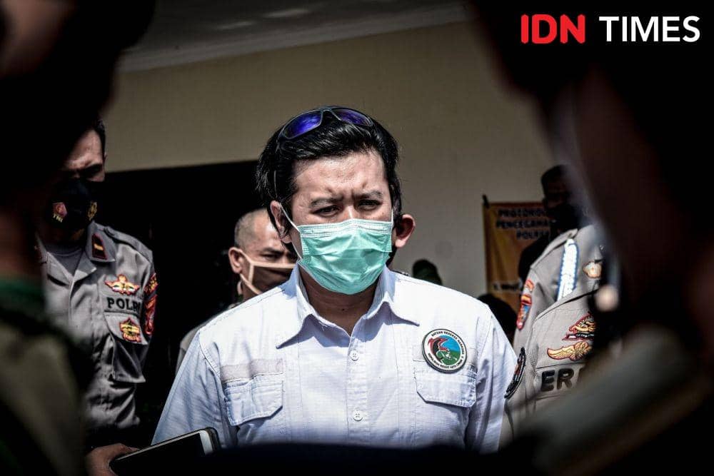 Kasatnarkoba Polres Cimahi, AKP Andry Alam. (IDN Times/Bagus F)