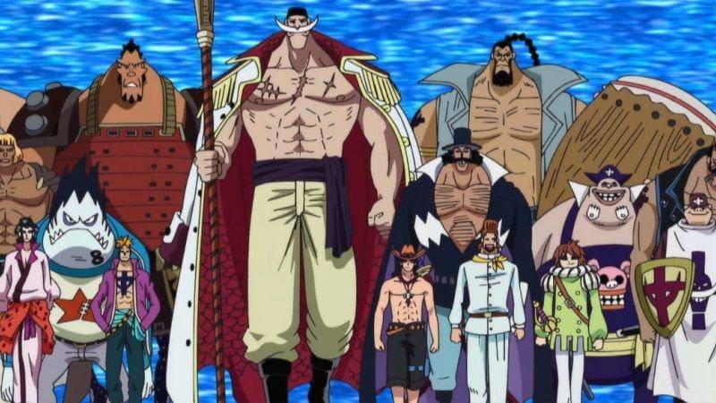 Kelompok Whitebeard di anime. (Dok. Toei Animation/One Piece)