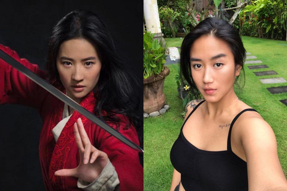 Disebut Mirip Mulan, 10 Adu Pesona Chef Renatta Moeloek dan Liu Yifei
