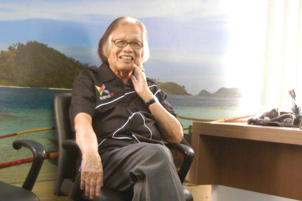Jakob Oetama. Dok. Kompas Gramedia
