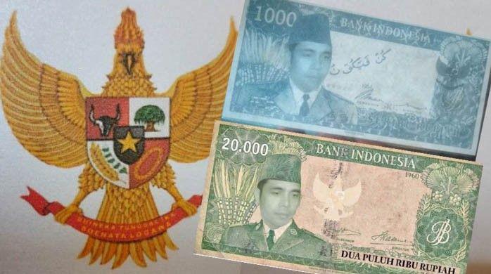Viral, Paguyuban di Garut Ubah Lambang Garuda dan Bikin Uang Sendiri!