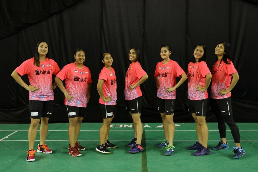 Tim Garuda putri untuk Simulasi Piala Uber 2020 (Dok.IDN Times/PBSI)