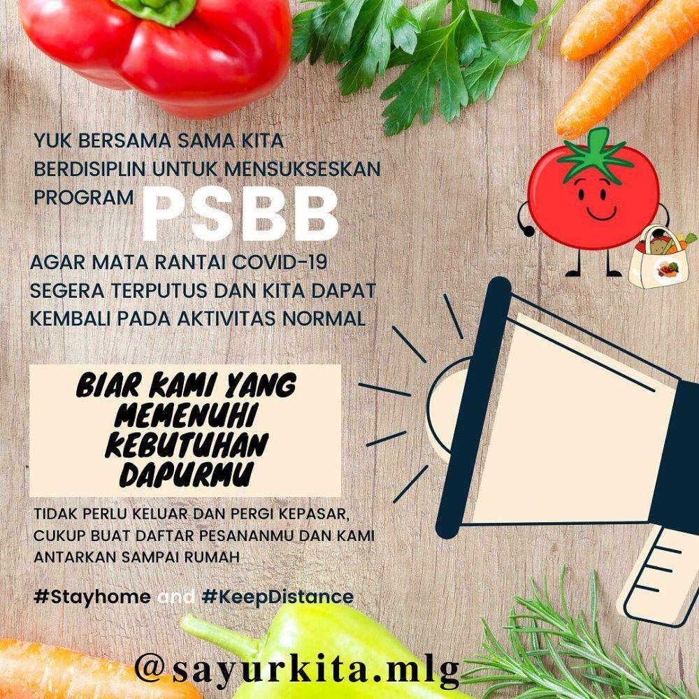 instagram.com/sayurkita.mlg