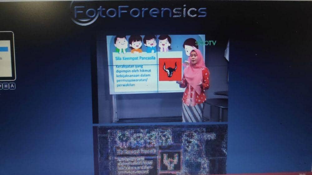 Tangkapan layar video pembelajaran online yang sudah diedit ulang oleh SBO TV. IDN Times/Dok. Istimewa