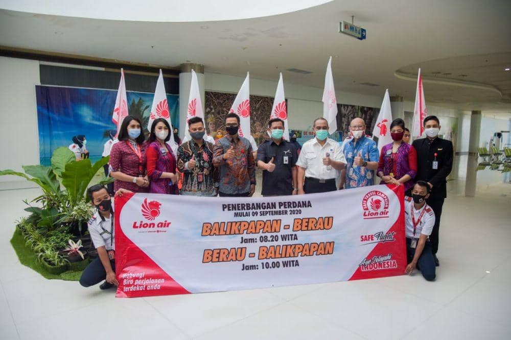 Lion Air dan Bandara SAMS Sepinggan Buka Rute Baru Balikpapan-Berau