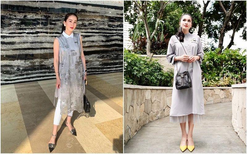 Adu Gaya Jill Gladys Vs Sandra Dewi, Sekilas Mirip bak Kembar!