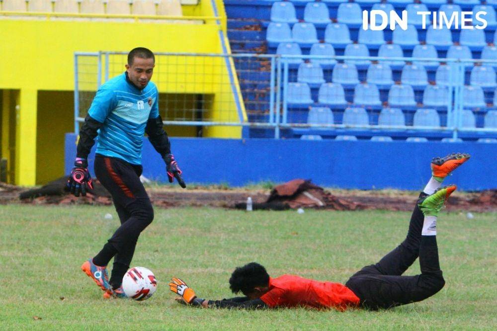 Sriwijaya FC latihan (IDN Times/Feny Maulia Agustin)