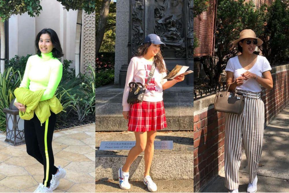 Jarang Terekspos, Intip 9 Ide Gaya Sporty Casual ala Olivia Zalianty