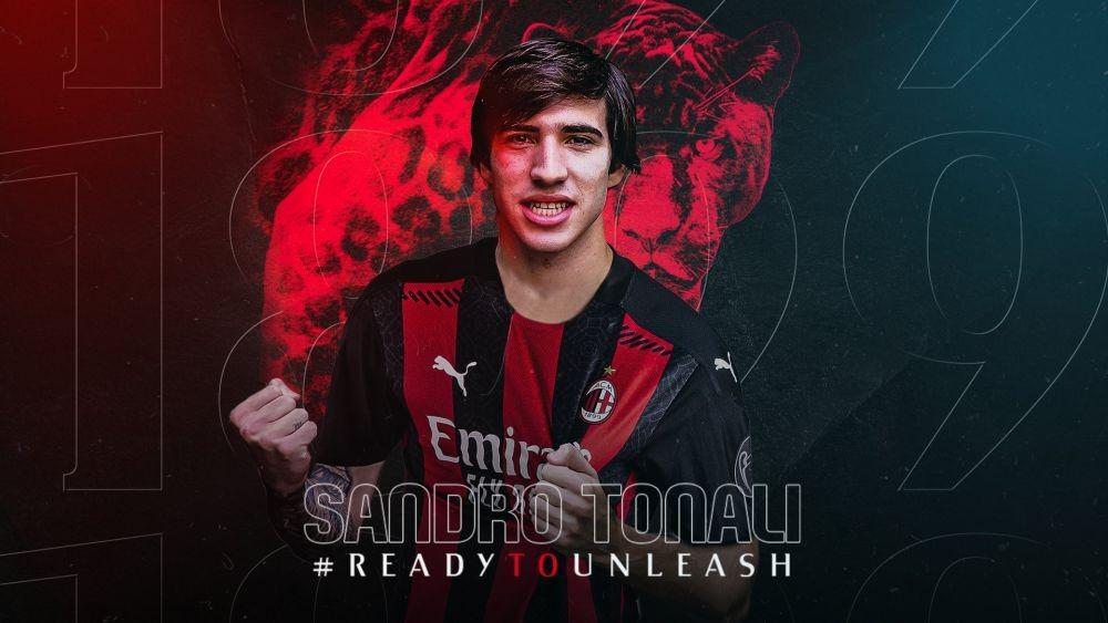Sandro Tonali, Pewaris Nomor 8 AC Milan