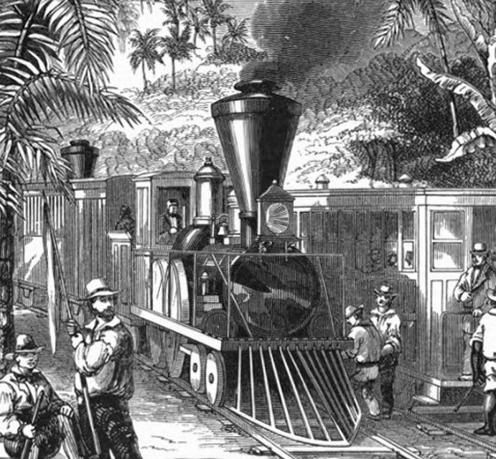 Rel kereta Panama. commons.wikipedia.org