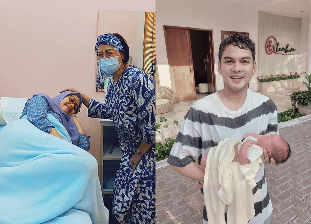 10 Momen Awal Hamil hingga Lahirkan Anak Kedua Putri dan Ridwan Ghany