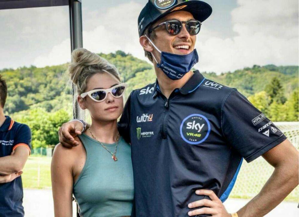 10 Potret Luca Marini, Adik Rossi yang Juara Moto2 San Marino!