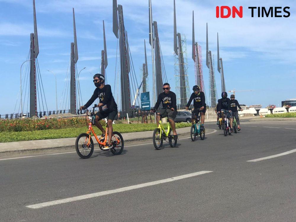Cerita Komunitas Sepeda Minion Makassar, Seni Merakit Frame Lawas
