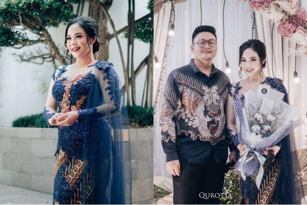 Inspirasi Style dan Makeup Lamaran Lidya Permata MCI 6, Amat Hangat!