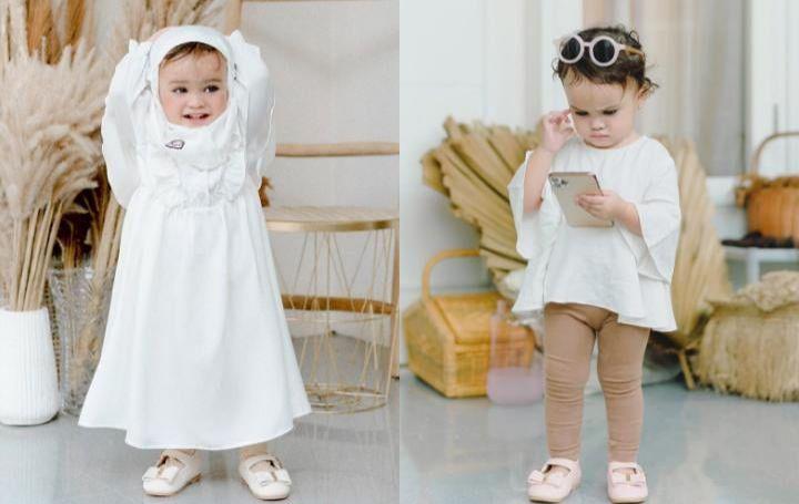 10 Gaya Imut OOTD Shireen Amira, Buah Hati Hamidah dan Irvan Farhad