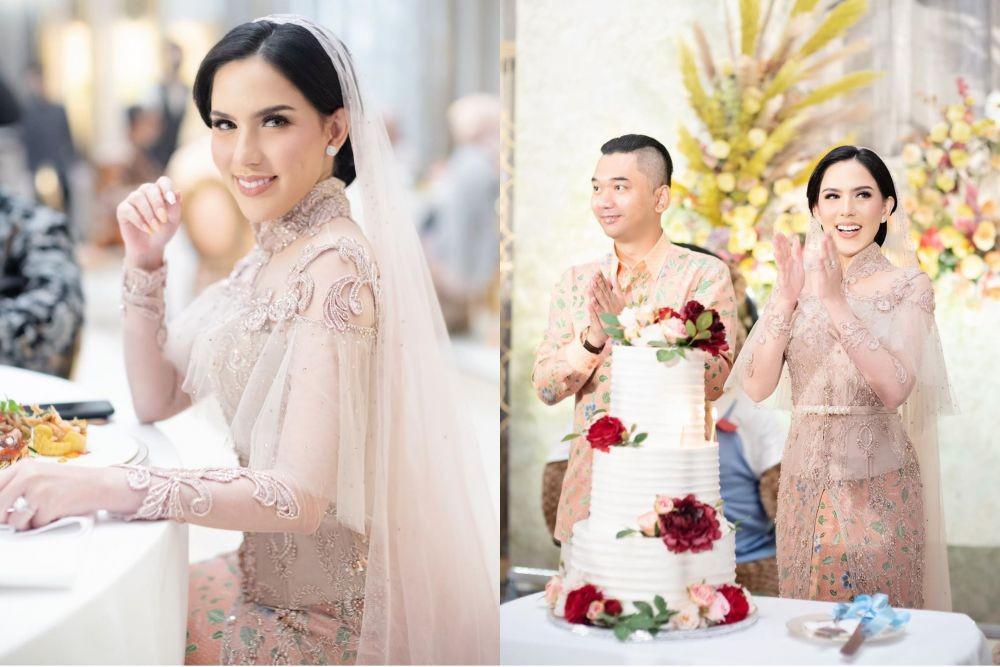 Inspirasi Busana dan Makeup Pertunangan Sally Adelia, Sahabat Jedar