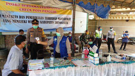 Aktivitas pemeriksaan kesehatan di salah satu titik Check Point, IDN Times/ istimewa