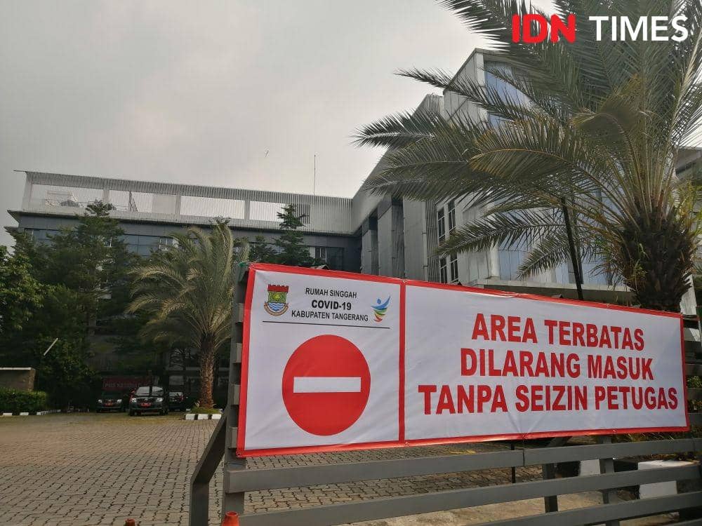 Kembali Zona Merah, Rumah Singgah OTG di Tangerang Terisi 82 Pasien