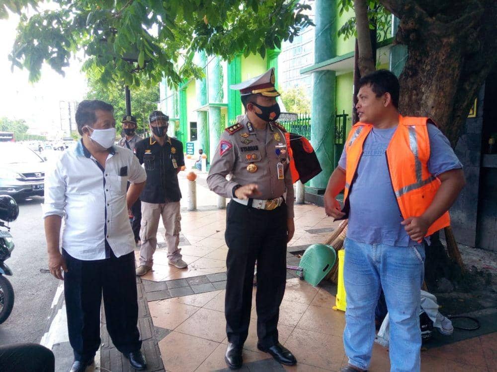 Salah satu warga tertangkap tak pakai masker pada razia yang digelar Satpol PP Kota Semarang. Dok. Satpol PP Semarang