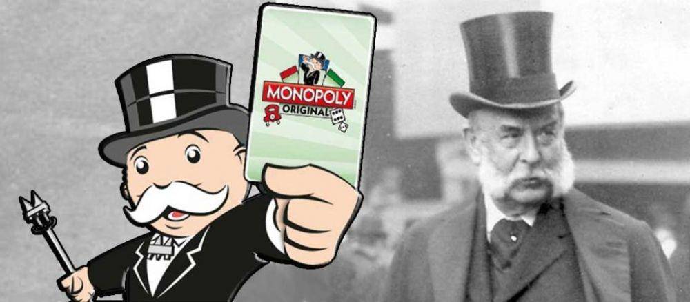 Kemiripan Monopoly Man dengan J. P. Morgan (listverse.com)
