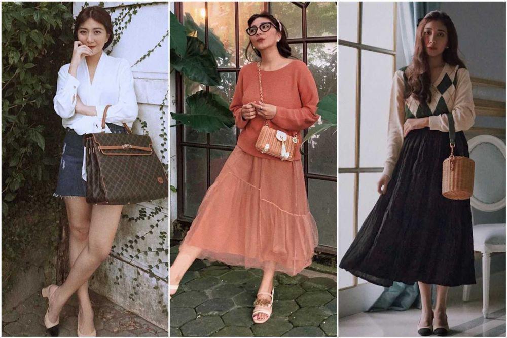 Bye Ribet, Intip 10 Ide Mix and Match Skirt ala Blogger Clara Devi