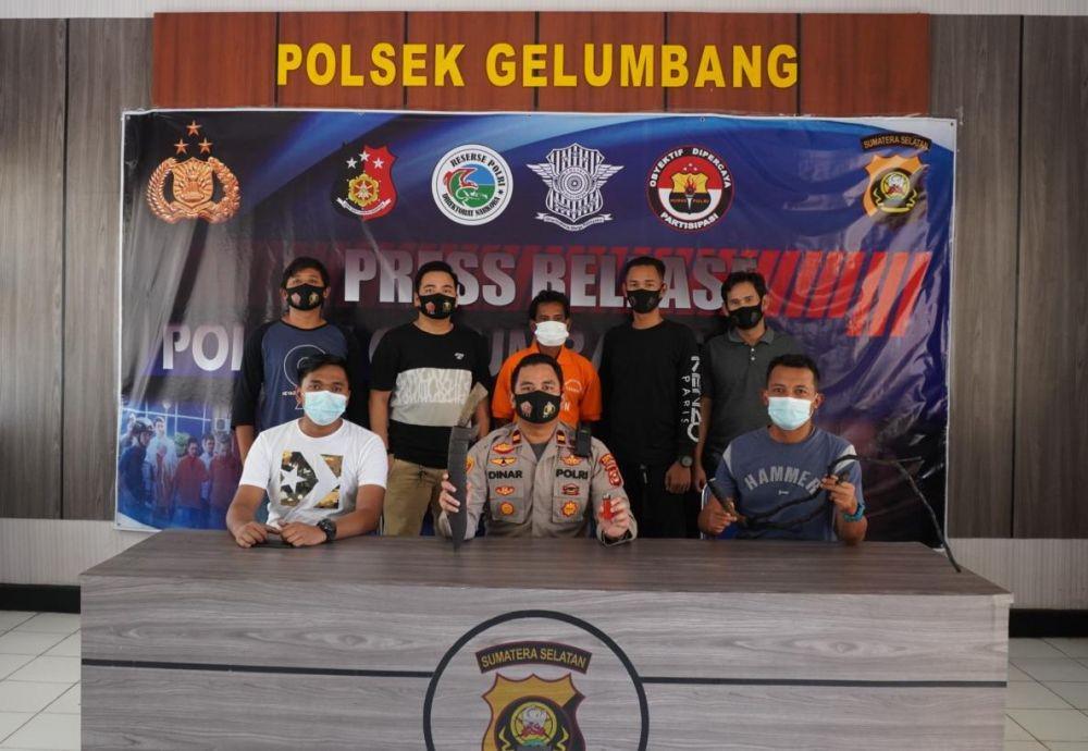 Bakar Lahan Lalu Pergi Mancing, Petani di Muara Enim Ditangkap Polisi