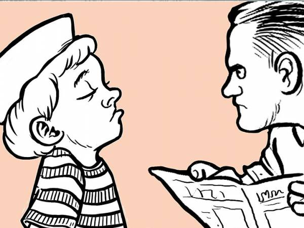 Ilustrasi: Kompleks Oedipus pada anak. simplypsychology.org