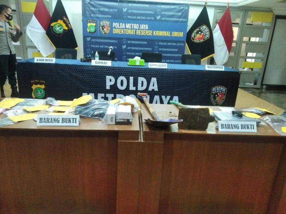 Rilis kasus mutilasi di Apartemen Kalibata City (Dok. Humas Polda Metro Jaya)