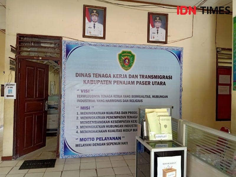 Kantor Disnakertrans Kabupaten PPU (IDN Times.Ervan Masbanjar)