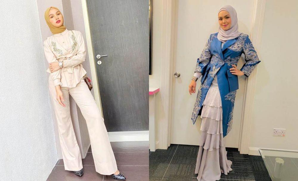 10 Adu Gaya Tya Arifin Vs Siti Nurhaliza, Menantu dan Mertua Stylish