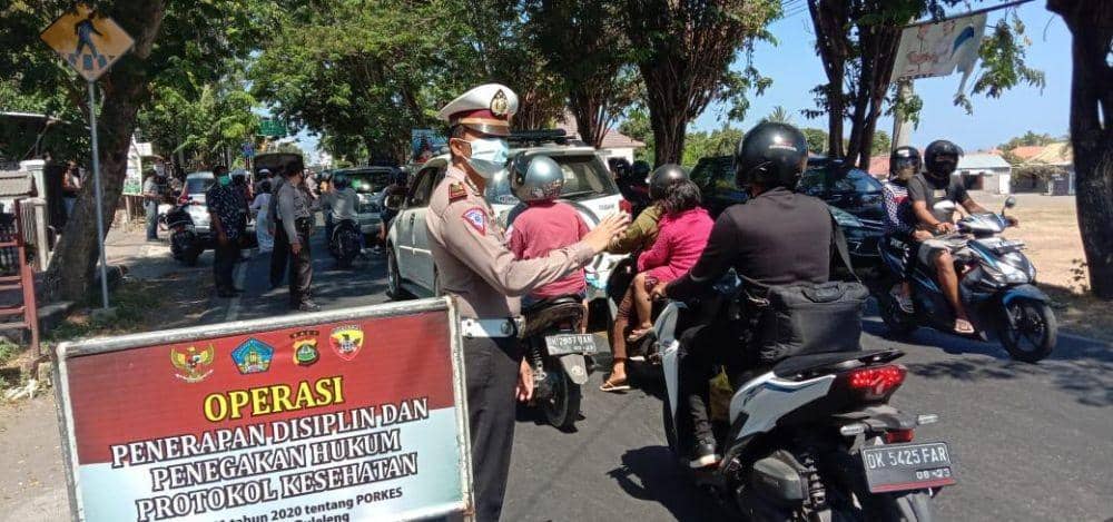 Banyak pelanggar yang terjaring Operasi Yustisi di Provinsi Bali (Dok.IDN Times/Humas Polda Bali)